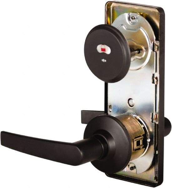 Stanley - Grade 2 Passage Lever Lockset - 2-3/4" Back Set, Keyless Cylinder, Brass Alloy, Oil Rubbed Bronze Finish - Apex Tool & Supply