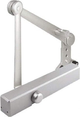 Stanley - 12-1/4" Closer Body Length, Multi-Size Closer Manual Damper - Painted Aluminum Finish, Reversible - Apex Tool & Supply