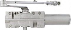 Stanley - 11-1/4" Closer Body Length, Multi-Size Closer Manual Damper - Painted Aluminum Finish, Reversible - Apex Tool & Supply