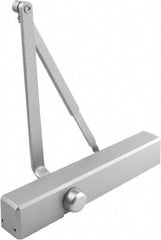 Stanley - Multisized Power Operated Damper - Multimount, Reversible Hand, Painted Aluminum Finish - Apex Tool & Supply