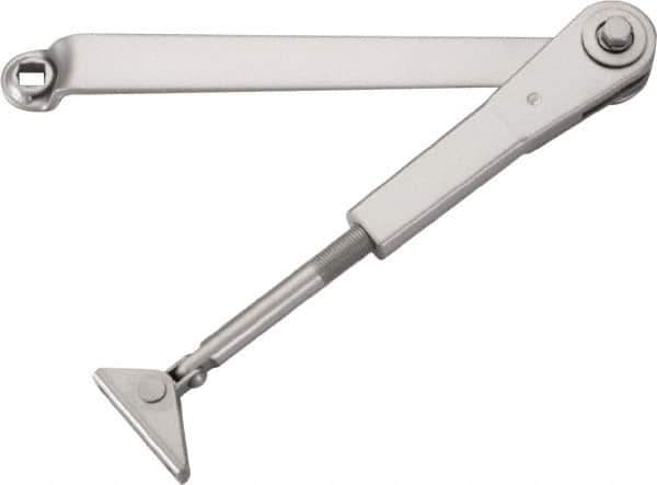 Stanley - Multisized Power Operated Damper - Multimount, Reversible Hand, Painted Aluminum Finish - Apex Tool & Supply