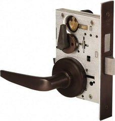 Stanley - Grade 1 Dormitory Lever Lockset - 2-3/4" Back Set, Best SFIC Cylinder, Brass Alloy, Oil Rubbed Bronze Finish - Apex Tool & Supply