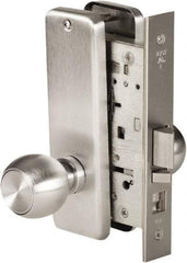 Stanley - Grade 1 Office Lever Lockset - 2-3/4" Back Set, Best SFIC Cylinder, Brass Alloy, Satin Chrome Finish - Apex Tool & Supply