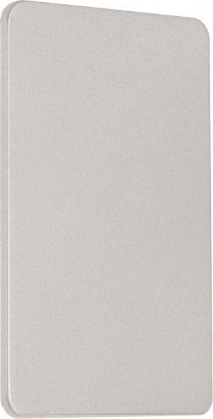 Precision - 15" OAL Nonhanded Flatbar - 32 to 36" Door Width, Satin Stainless Steel Finish, Grade 1, 2100 Series - Apex Tool & Supply