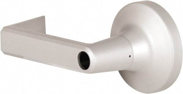 Precision - 5" OAL Nonhanded Flatbar - 32 to 36" Door Width, Painted Aluminum Finish, Grade 1, Stanley Commercial Hardware - Apex Tool & Supply