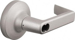 Precision - 5" OAL Nonhanded Flatbar - 32 to 36" Door Width, Painted Aluminum Finish, Grade 1, Stanley Commercial Hardware - Apex Tool & Supply