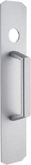 Precision - 8" OAL Nonhanded Flatbar - 32 to 36" Door Width, Painted Aluminum Finish, Grade 1, Stanley Commercial Hardware - Apex Tool & Supply