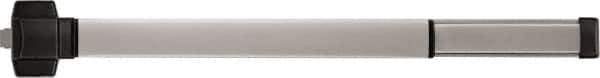 Precision - 48" OAL Right Hand Reverse Fire Rated Flatbar - 32 to 36" Door Width, Painted Aluminum Finish, Grade 1, Reliant Series - Apex Tool & Supply