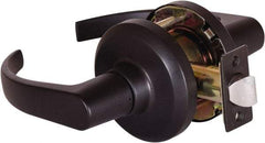 Stanley - Grade 1 Passage Lever Lockset - 2-3/4" Back Set, Keyless Cylinder, Brass Alloy, Oil Rubbed Bronze Finish - Apex Tool & Supply