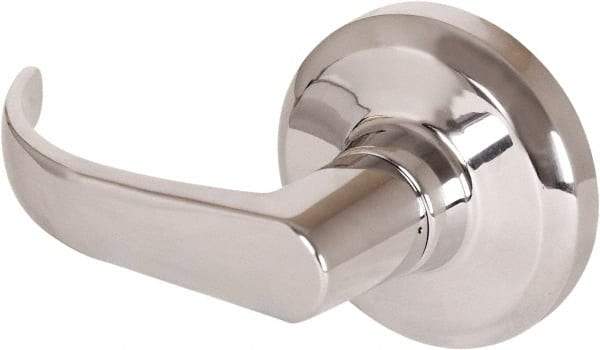 Stanley - Grade 1 Dummy Lever Lockset - 2-3/4" Back Set, Keyless Cylinder, Brass Alloy, Bright Chrome Finish - Apex Tool & Supply