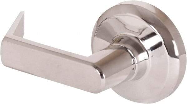 Stanley - Grade 1 Dummy Lever Lockset - 2-3/4" Back Set, Keyless Cylinder, Brass Alloy, Bright Chrome Finish - Apex Tool & Supply