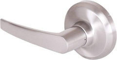 Stanley - Grade 1 Dummy Lever Lockset - 2-3/4" Back Set, Keyless Cylinder, Brass Alloy, Satin Chrome Finish - Apex Tool & Supply