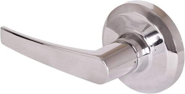 Stanley - Grade 1 Dummy Lever Lockset - 2-3/4" Back Set, Keyless Cylinder, Brass Alloy, Bright Chrome Finish - Apex Tool & Supply