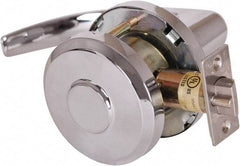 Stanley - Grade 1 Communicating Lever Lockset - 2-3/4" Back Set, Key In Lever Cylinder, Brass Alloy, Bright Chrome Finish - Apex Tool & Supply