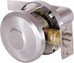 Stanley - Grade 1 Communicating Lever Lockset - 2-3/4" Back Set, Key In Lever Cylinder, Brass Alloy, Satin Chrome Finish - Apex Tool & Supply