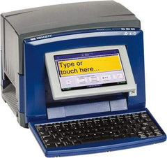 Brady - Desktop Label Printer - 300 DPI Resolution, 12" Wide x 10-1/4" Long - Apex Tool & Supply