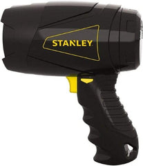Stanley - Black Halogen Spotlight - 400 Lumens, 6 Volt, 3 Watt - Apex Tool & Supply