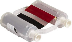 Brady - 4.33" Wide x 2,400" Long, Black/Red Resin Ribbon Printer Ribbon - For BBP35 Multicolor Sign & Label Printer, BBP37 Color & Cut Sign & Label Printer - Apex Tool & Supply