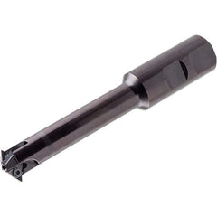 Iscar - 30 Inserts, 80mm Cut Diam, 32mm Arbor Diam, 69mm Max Depth of Cut, Indexable Square-Shoulder Face Mill - 85mm High, XNMU 1306 Insert Compatibility, Through Coolant, Series HeliSlot - Apex Tool & Supply