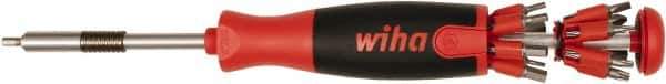 Wiha - Bit Screwdriver Set - Phillips, Slotted, Torx, Hex - Apex Tool & Supply