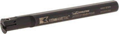 Kennametal - 5/8" Min Bore Diam, 125mm OAL, 1/2" Shank Diam, A-EVE Indexable Boring Bar - 1" Max Bore Depth, EG0160M1FP02 Insert - Apex Tool & Supply