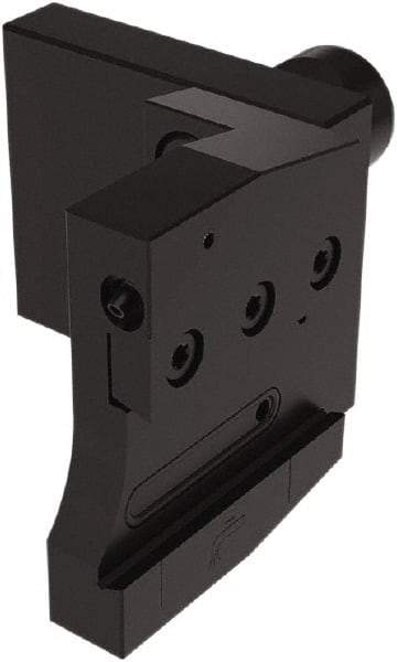 Seco - Tool Block Style 150.10-JETI, 25mm Blade Height, 134.5mm OAL, 78mm OAH, Indexable Cutoff Blade Tool Block - 30mm Shank Width, Through Coolant - Apex Tool & Supply