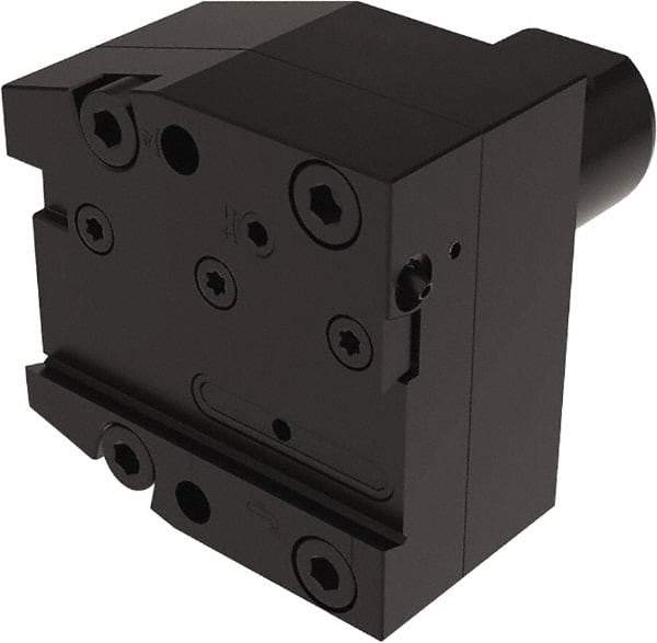 Seco - Tool Block Style 150.10-JETI, 25mm Blade Height, 96mm OAL, 85mm OAH, Indexable Cutoff Blade Tool Block - 40mm Shank Width, Through Coolant - Apex Tool & Supply