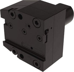 Seco - Tool Block Style 150.10-JETI, 25mm Blade Height, 96mm OAL, 85mm OAH, Indexable Cutoff Blade Tool Block - 40mm Shank Width, Through Coolant - Apex Tool & Supply