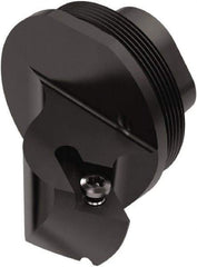 Seco - SDXCR, Right Hand Cut, 62.5° Lead Angle, 40mm Shank Height x 40mm Shank Width, Positive Rake Indexable Turning Toolholder - 25mm OAL, DC..11T3.. Insert Compatibility, Series GL - Apex Tool & Supply
