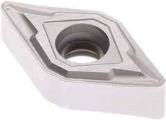 Seco - DNMU332 MF2 Grade TK0501 Carbide Turning Insert - Ti(C/N)/Al2O3/Cr Finish, 55° Diamond, 3/8" Inscr Circle, 3/16" Thick, 1/32" Corner Radius - Apex Tool & Supply