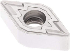 Seco - DNMU333 M3 Grade TK1501 Carbide Turning Insert - Ti(C/N)/Al2O3/Cr Finish, 55° Diamond, 3/8" Inscr Circle, 3/16" Thick, 3/64" Corner Radius - Apex Tool & Supply