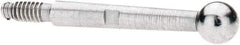 SPI - 3mm Ball Diam, Stainless Steel, Ball Test Indicator Contact Point - 13.7mm Contact Point Length, Use with SPI Integral Series - Apex Tool & Supply