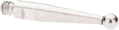 SPI - 2mm Ball Diam, Stainless Steel, Ball Test Indicator Contact Point - 13.7mm Contact Point Length, Use with SPI Integral Series - Apex Tool & Supply