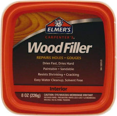 Elmer's - 0.5 Pt Jar Wood Filler - White - Apex Tool & Supply