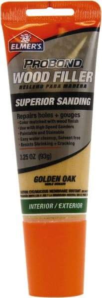 Elmer's - 3.25 oz Tube Wood Filler - Golden Oak - Apex Tool & Supply