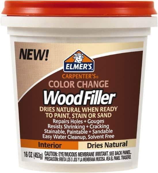 Elmer's - 16 oz Jar Wood Filler - Natural - Apex Tool & Supply
