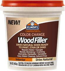 Elmer's - 16 oz Jar Wood Filler - Natural - Apex Tool & Supply