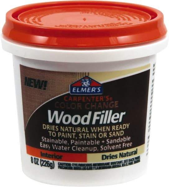 Elmer's - 8 oz Jar Wood Filler - Natural - Apex Tool & Supply