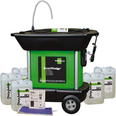 CRC - Free Standing Water-Based Parts Washer - 25 Gal Max Operating Capacity, HDPE Tank, 45" High x 48" Long x 35" Wide, 110 Input Volts - Apex Tool & Supply