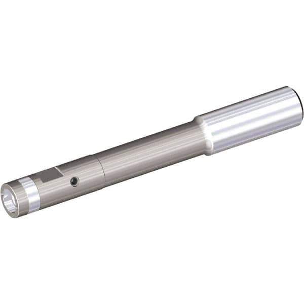 Kennametal - 1.2598" Body Diam, Axial Clamp, Straight Shank Modular Reamer Body - 61mm Shank Length, 192mm Body Length - Apex Tool & Supply