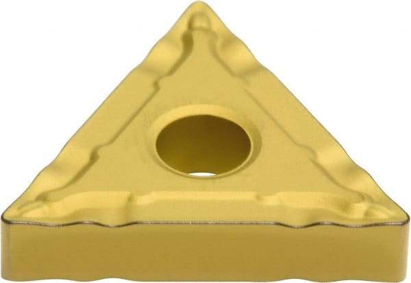 Sumitomo - TNMG433 ESX Grade AC830P Carbide Turning Insert - Al2O3 Finish, 60° Triangle, 1/2" Inscr Circle, 3/16" Thick, 3/64" Corner Radius - Apex Tool & Supply