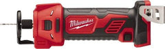 Milwaukee Tool - Spiral Saws Speed (RPM): 28000 Collet Size (Inch): 1/8 - 1/4 - Apex Tool & Supply