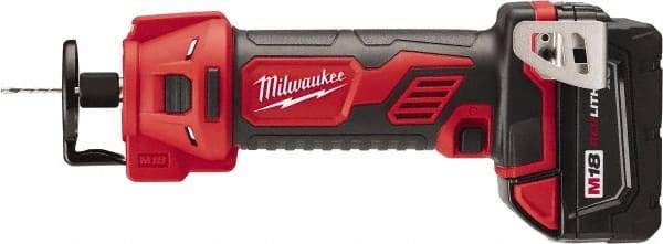Milwaukee Tool - Spiral Saws Speed (RPM): 28000 Collet Size (Inch): 1/8 - 1/4 - Apex Tool & Supply