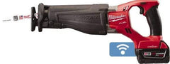 Milwaukee Tool - 18V, 0 to 3,000 SPM, Cordless Reciprocating Saw - Lithium-Ion Batteries Included - Apex Tool & Supply