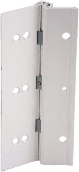 IVES - 83" Long x 4" Wide, Aluminum Continuous Hinge - 6" Thick, With Holes - Apex Tool & Supply