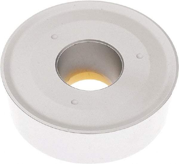 Seco - RCMX250700 RR94 Grade TP3501 Carbide Turning Insert - TiCN/Al2O3 Finish, Round, 25mm Inscr Circle, 5/16" Thick - Apex Tool & Supply
