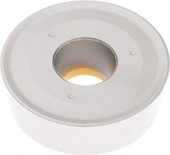 Seco - RCMX250700 RR94 Grade TP3501 Carbide Turning Insert - TiCN/Al2O3 Finish, Round, 25mm Inscr Circle, 5/16" Thick - Apex Tool & Supply