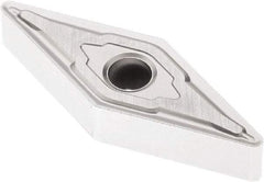 Seco - VNMG331 M3 Grade TK1501 Carbide Turning Insert - Ti(C/N)/Al2O3/Cr Finish, 35° Diamond, 3/8" Inscr Circle, 3/16" Thick, 1/64" Corner Radius - Apex Tool & Supply