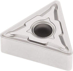 Seco - TNMG432 M3 Grade TP3501 Carbide Turning Insert - Ti(C/N)/Al2O3 Finish, 60° Triangle, 1/2" Inscr Circle, 3/16" Thick, 1/32" Corner Radius - Apex Tool & Supply