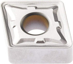 Seco - CNMG433 M5 Grade TK1501 Carbide Turning Insert - Ti(C/N)/Al2O3/Cr Finish, 80° Diamond, 1/2" Inscr Circle, 3/16" Thick, 3/64" Corner Radius - Apex Tool & Supply